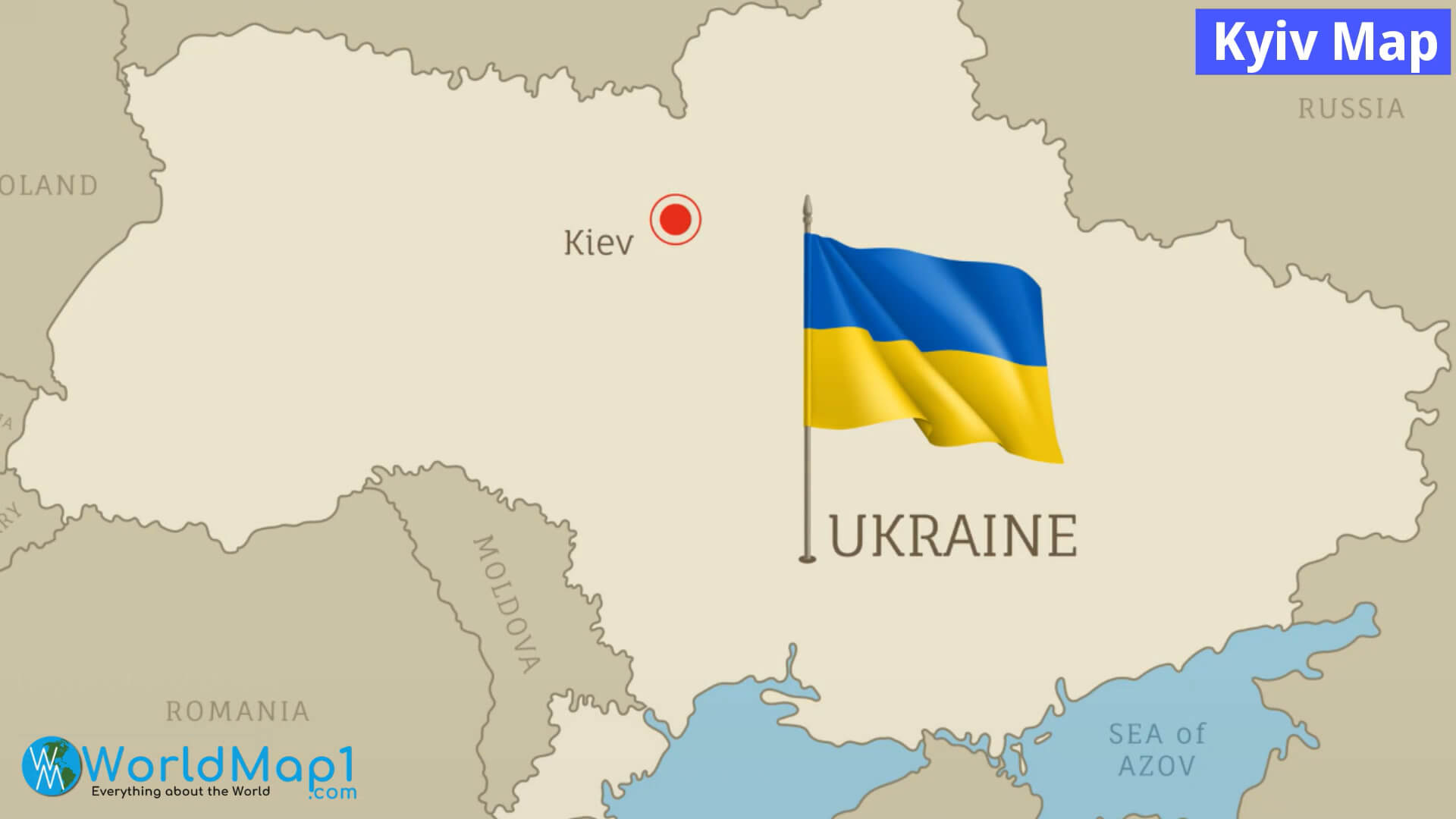 Where is Kyiv Located in Ukraine